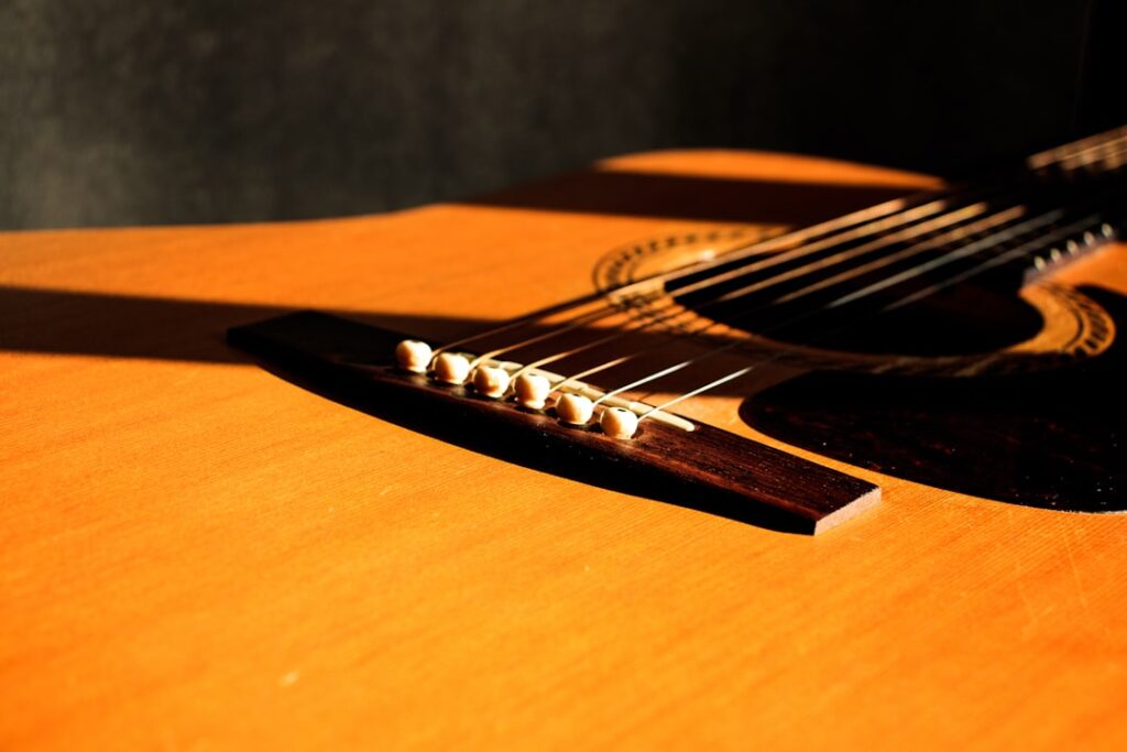 Photo acoustic guitar